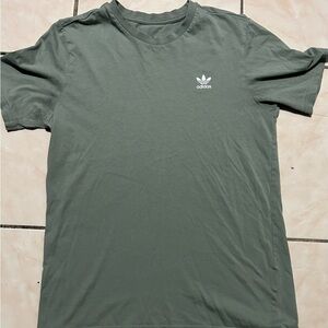 Adidas Men's Olive Short Sleeve Tee